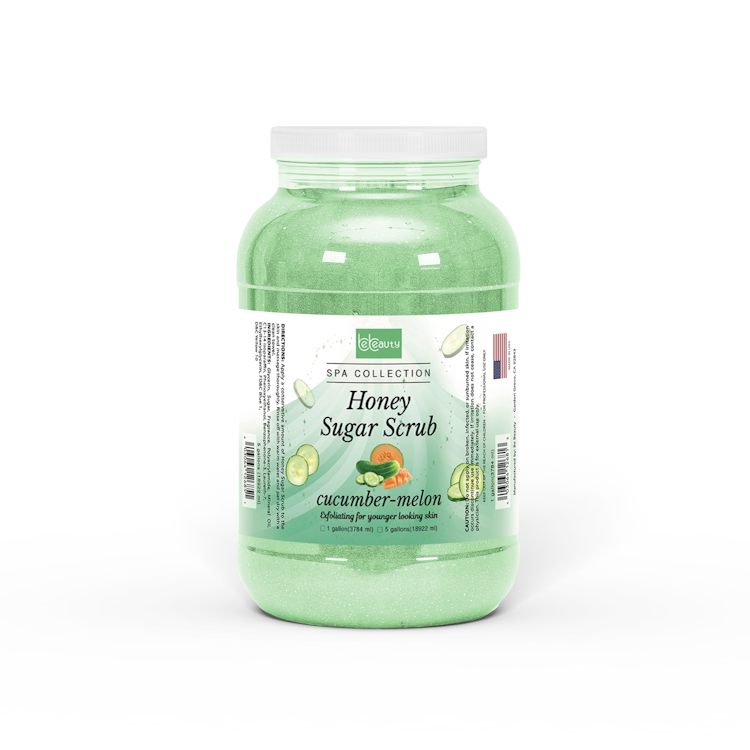Cucumber Melon |Wholesale | Private Label | High Quality | Nourishing | Moisturizing | Exfoliating | Honey Sugar Scrub