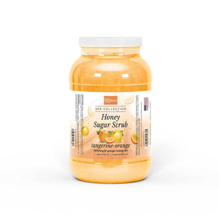 Tangerine Orange | Wholesale | Private Label | High Quality | Nourishing | Moisturizing | Exfoliating | Honey Sugar Scrub