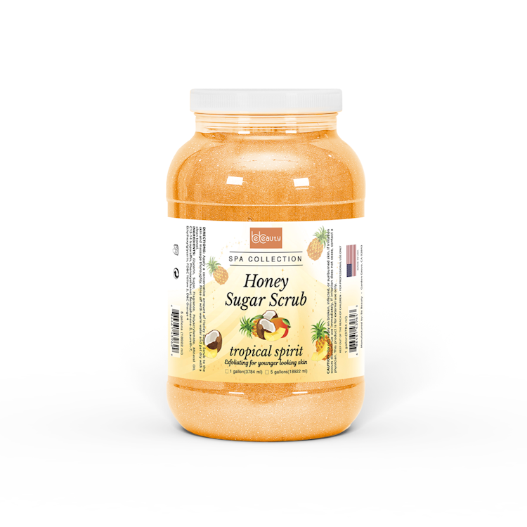Tropical Spirit | Wholesale | Private Label | High Quality | Nourishing | Moisturizing | Exfoliating | Honey Sugar Scrub